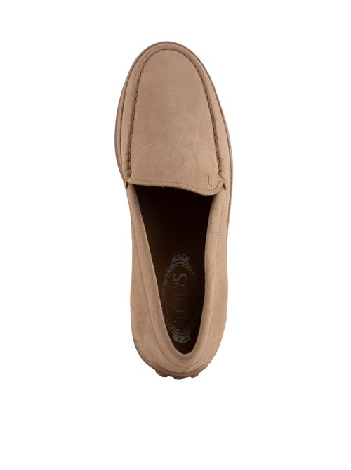 Mocassino Slip-on in pelle beige TOD'S | XXM0TV0AJ30 RE0C606